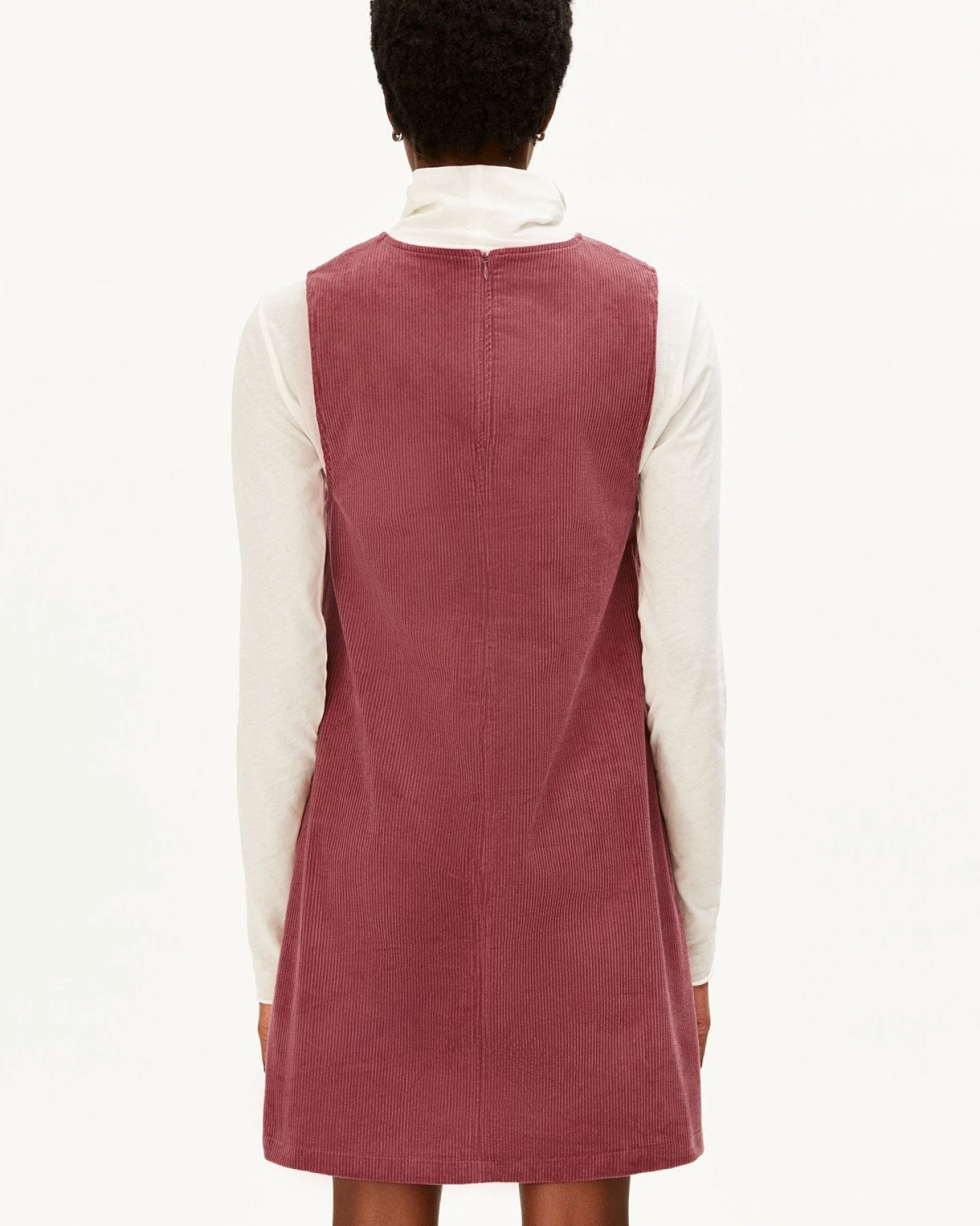 Kleid Corduroy R-neck Mini – Ansicht 2