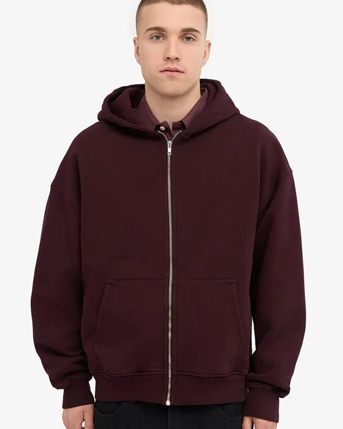 Sweatjacke Oversized – Ansicht 4