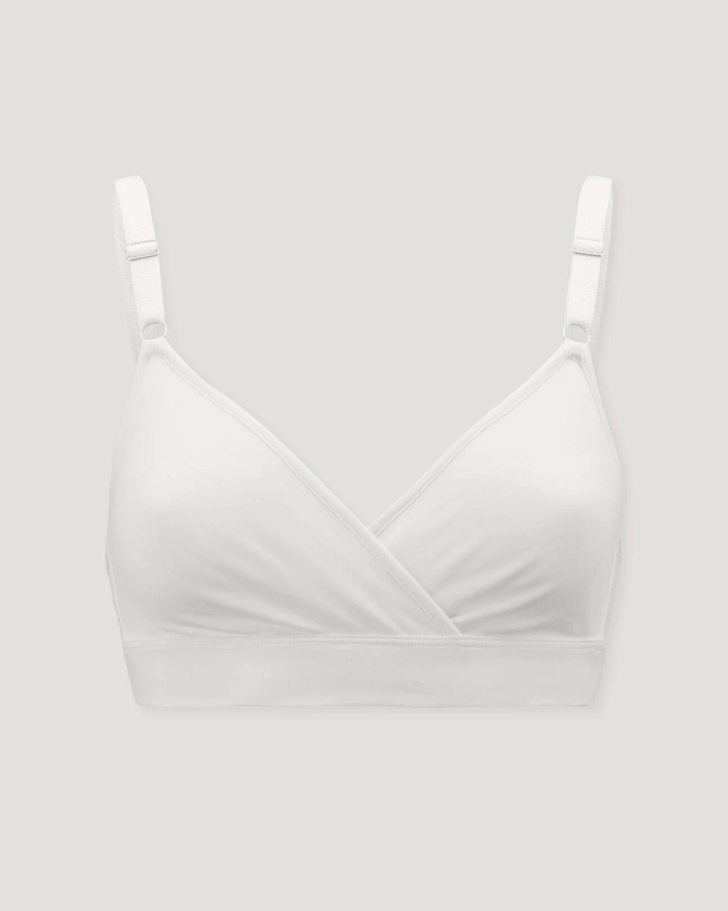 hessnatur Damen Still-Bustier bügelllos COTTON FEEL aus Bio-Baumwolle - weiß - Größe XL – Ansicht 4