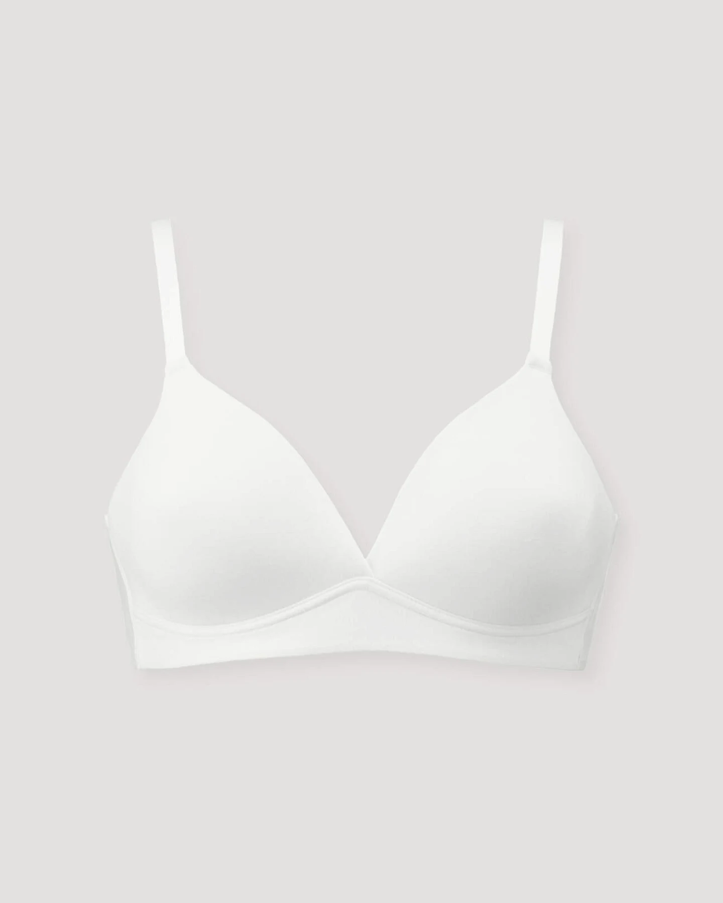 hessnatur Damen Spacer BH bügellos PURE SENSE aus TENCEL™ Modal - weiß - Größe 70A – Ansicht 4