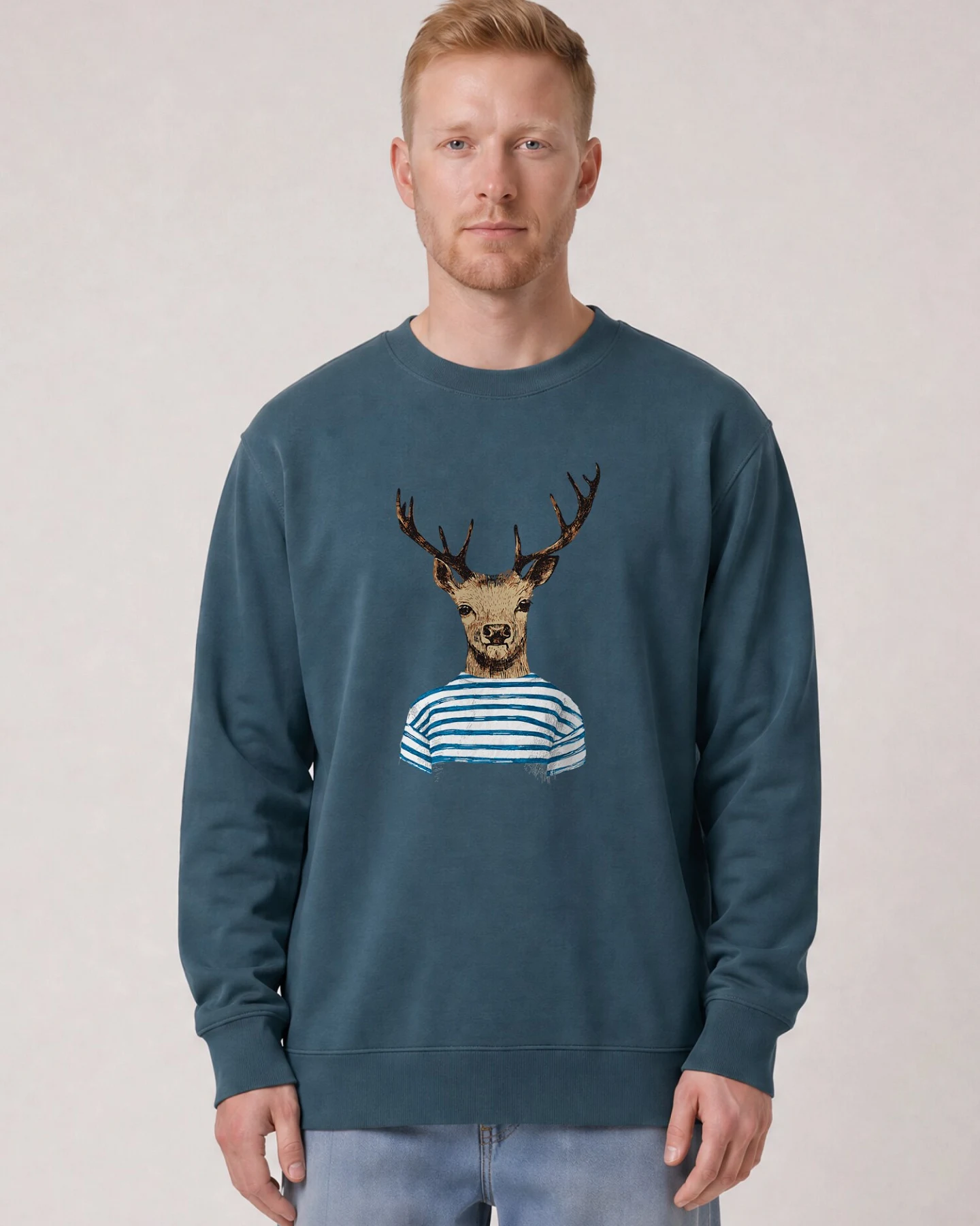 Watapparel Sweatshirt Hirsch – Ansicht 2