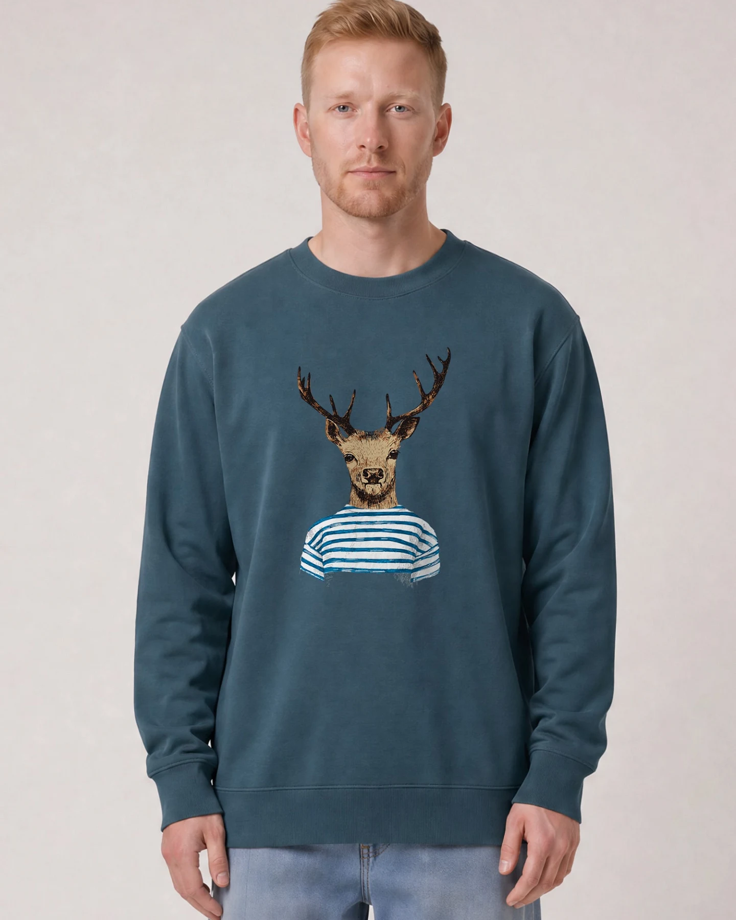 Watapparel Sweatshirt Hirsch – Ansicht 2