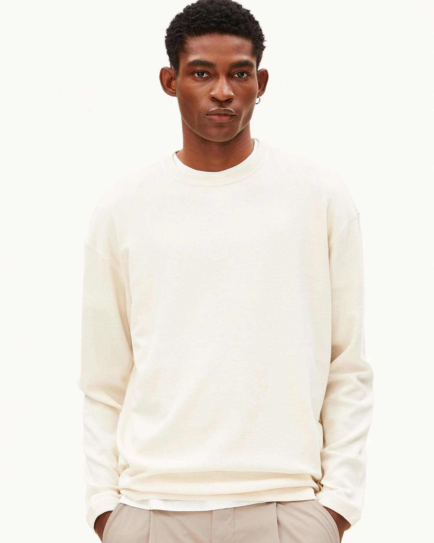 ARMEDANGELS Longsleeve MAARKOS WAFFLE – Ansicht 2