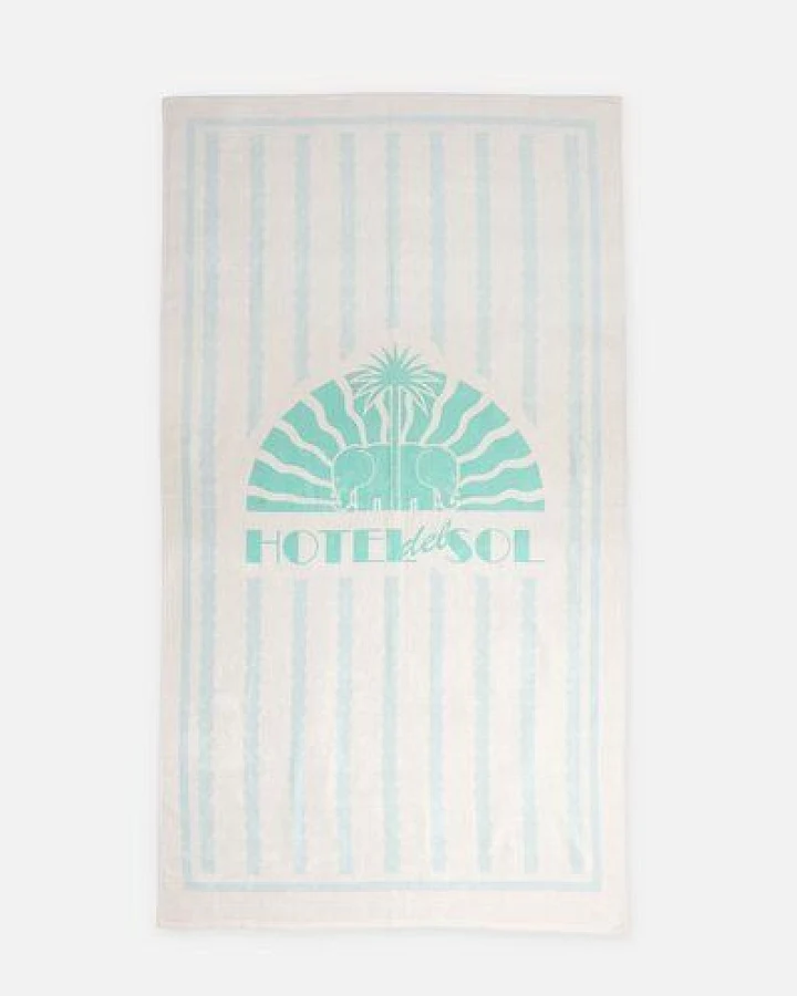 Trendsplant x Antonyo Marest Hotel del Sol Towel Foam White