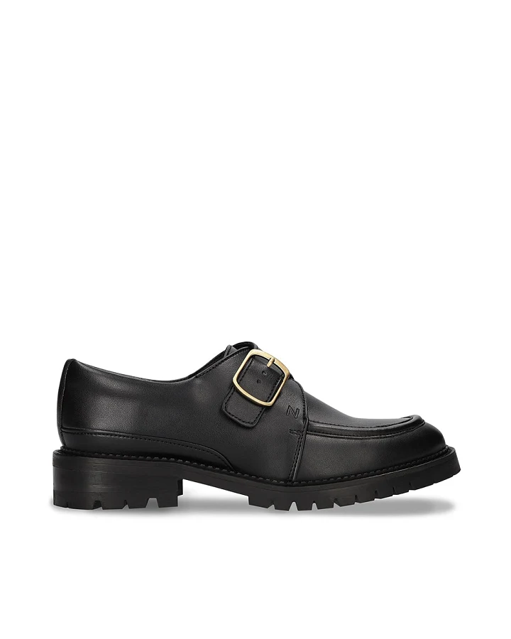 NAE Damen vegan Loafer Roda Schwarz