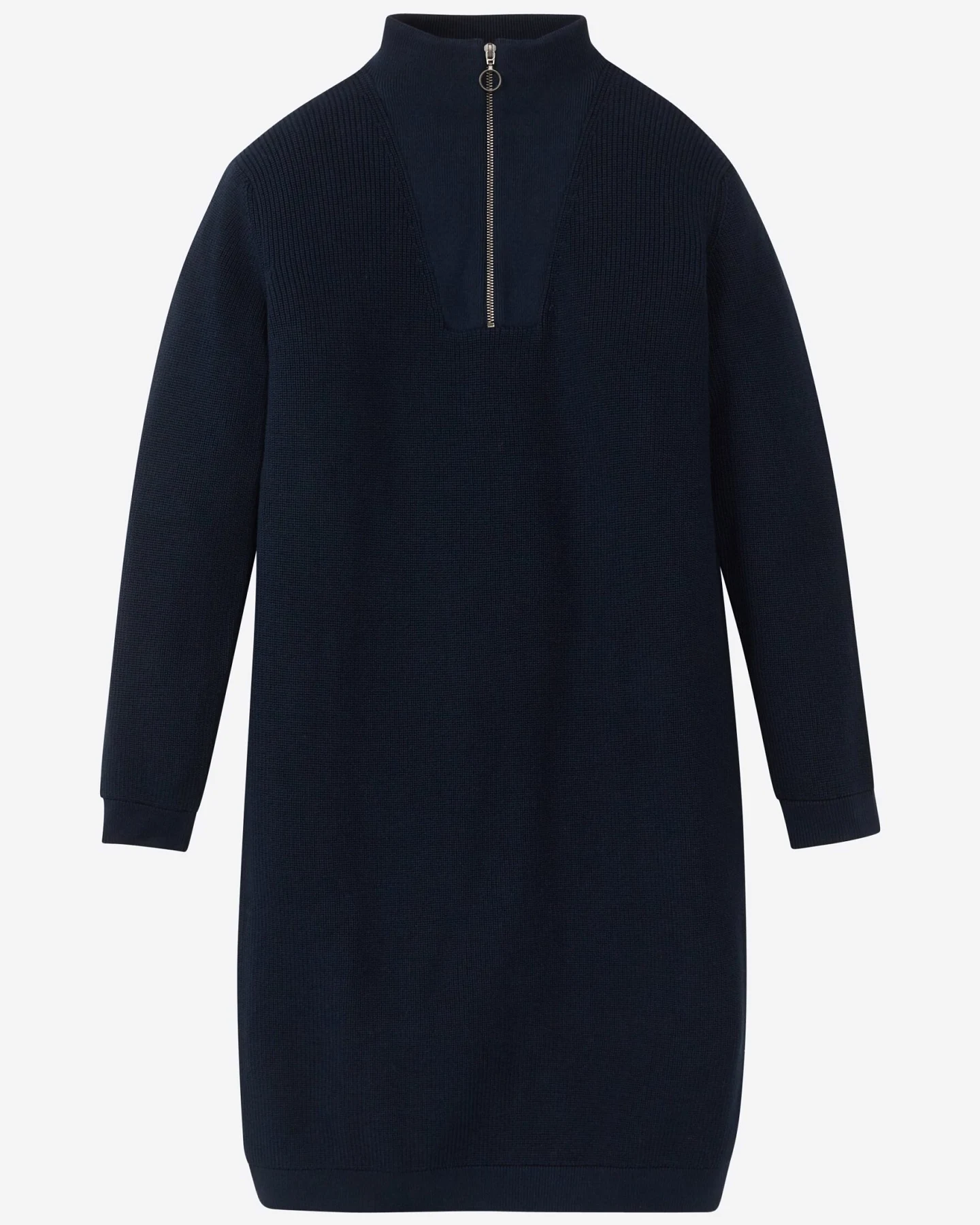 Recolution Damen vegan Strickkleid Stellera Dark Navy – Ansicht 2