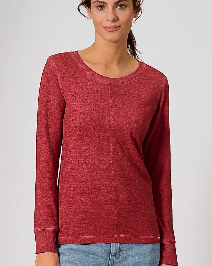 Hempage Damen vegan Langarmshirt Ruby