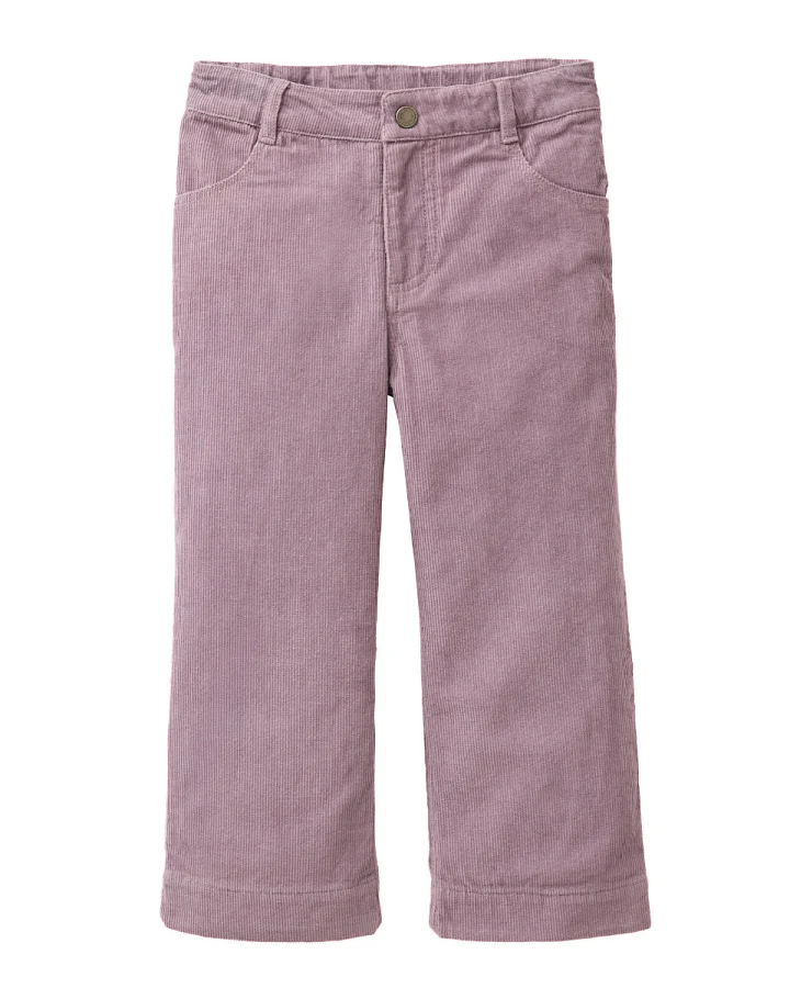 People Wear Organic - Kord-Hose grauviolett