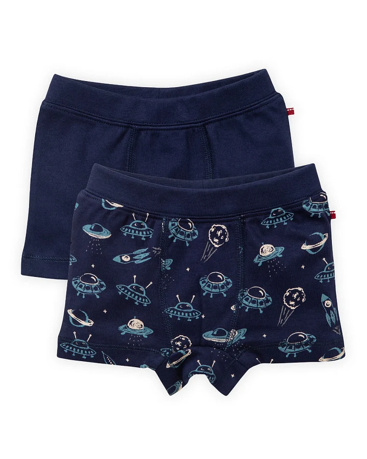 People Wear Organic - Boxershorts 2er Pack "Weltall"