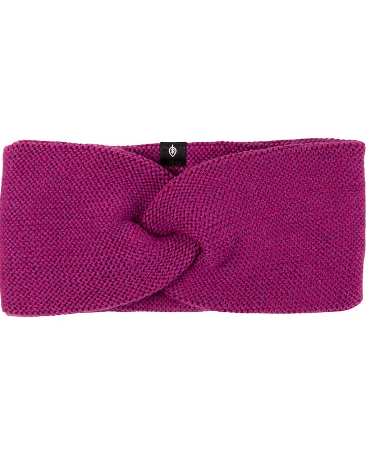 Pure Pure by Bauer - Stirnband mit Wolle-Seide purple-wine