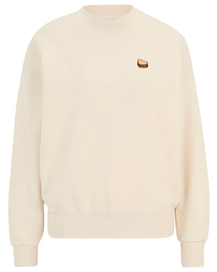 Iriedaily - Women's Burger Love Crewneck - Pullover Gr L beige