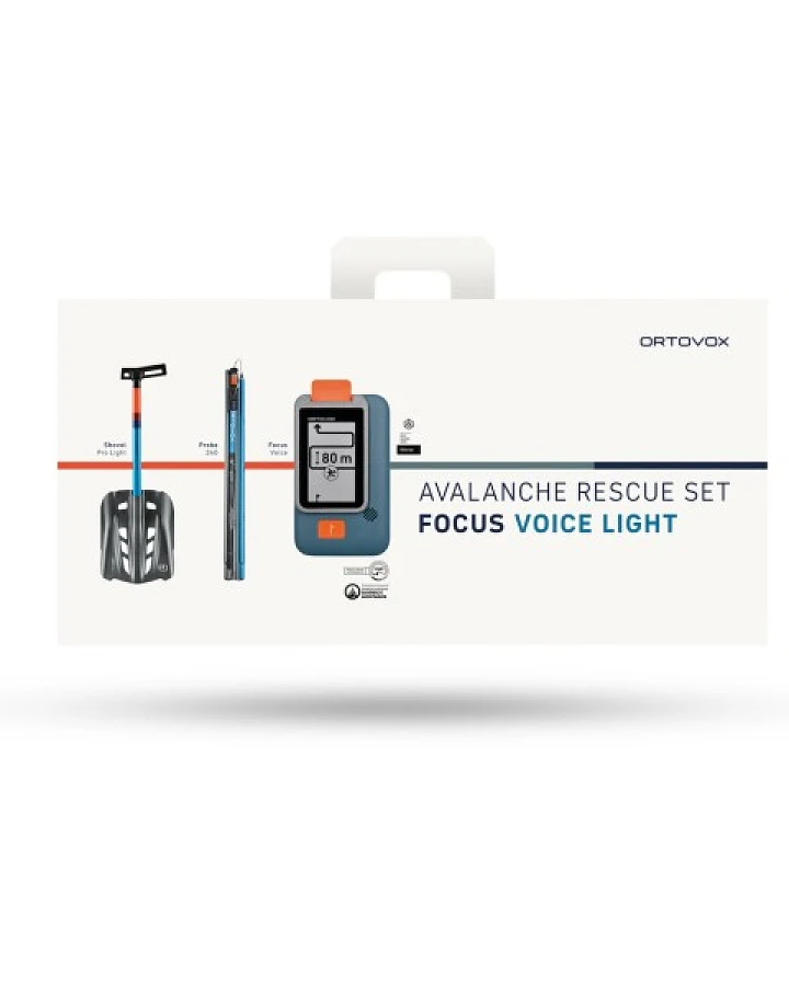 Ortovox - Rescue Set Focus Voice Light - LVS-Geräte-Set schwarz