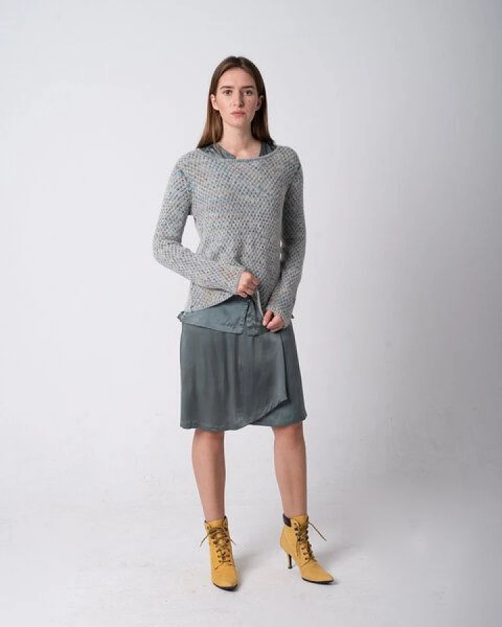 Alma & Lovis Wendepullover aus Baby-Aplaka