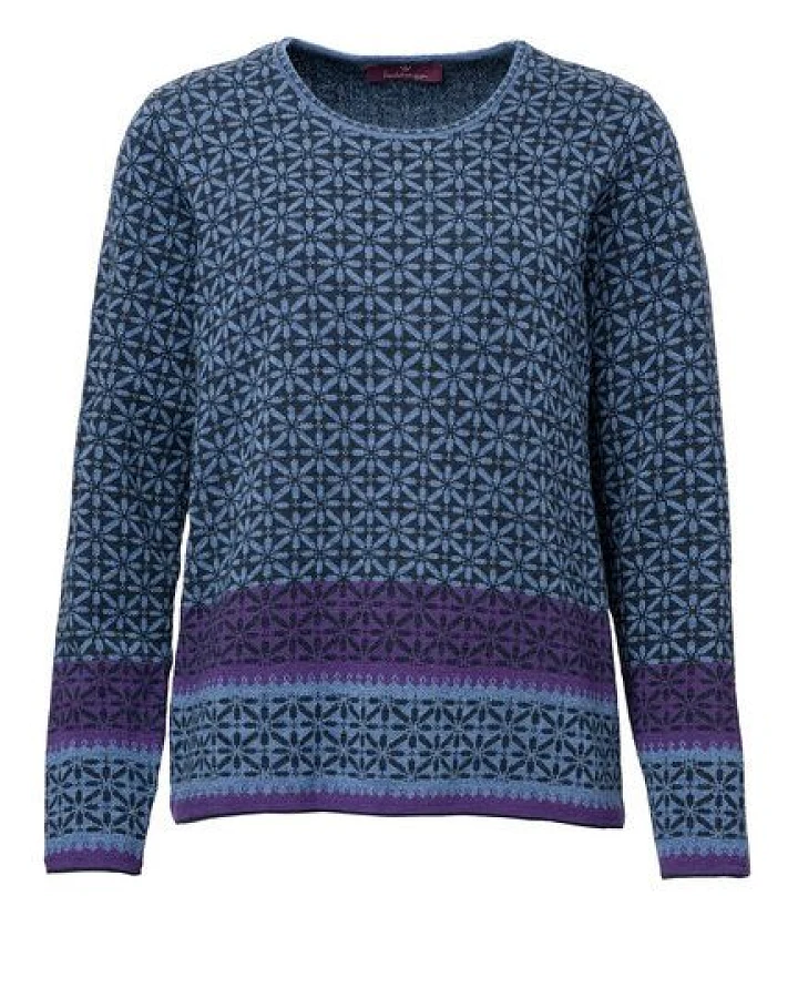 Heidekönigin Jacquard Pullover JULE