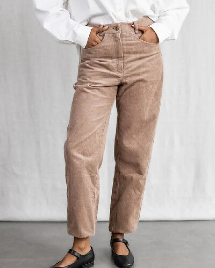 Jyoti - Fair Works Baumwollcord Hose Palash