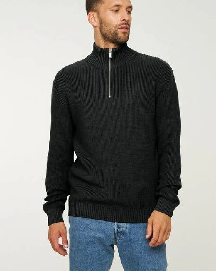 Herren Stricktroyer aus Baumwolle - HELANTIUM - recolution