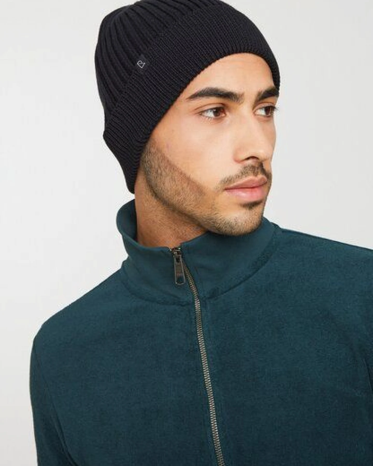 Strickmütze aus Bio-Baumwolle - MINT - recolution – Ansicht 2