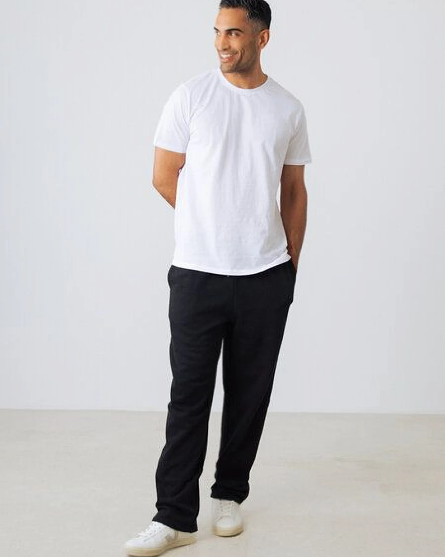 Honest Basics Herren Weite Jogger – Ansicht 2