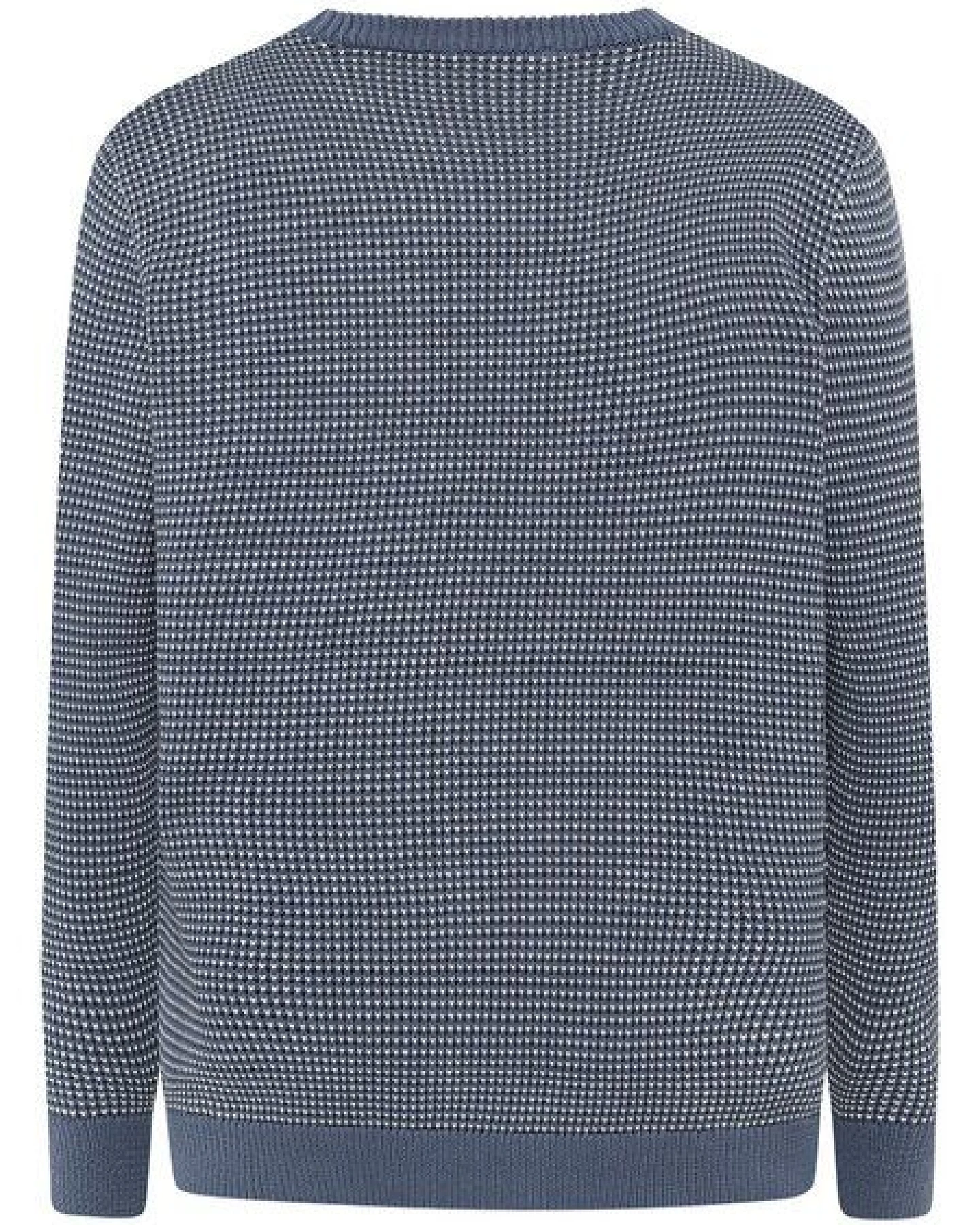 KnowledgeCotton Apparel Strickpullover Jacquard crew neck sweater – Ansicht 2