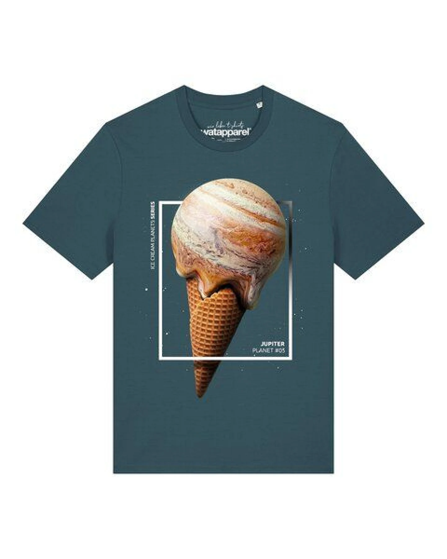 watapparel T-Shirt Unisex Jupiter Planet – Ansicht 2
