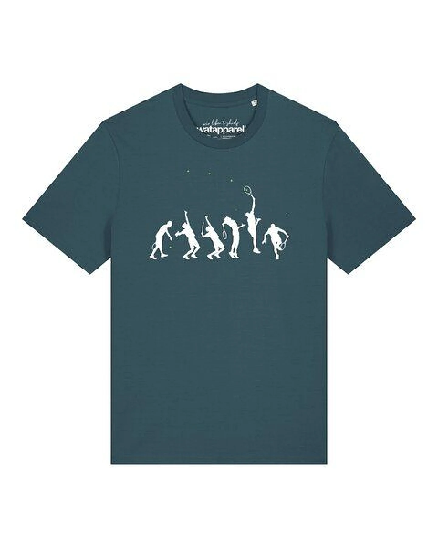 watapparel T-Shirt Unisex Tennis Evolution – Ansicht 2