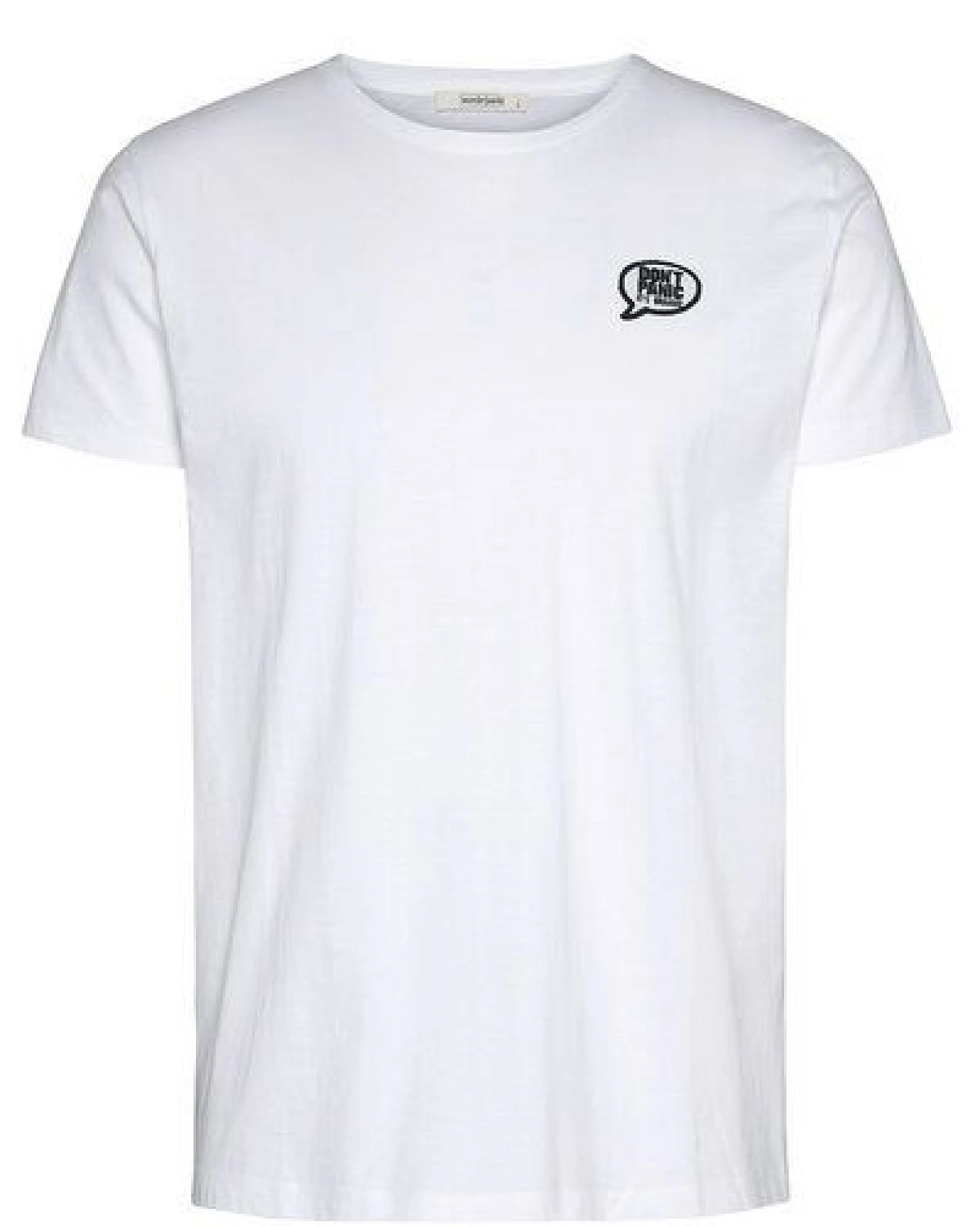 Wunderwerk Herren T-Shirt aus Biobaumwolle "Core tee mal tinto" mit Badge – Ansicht 2