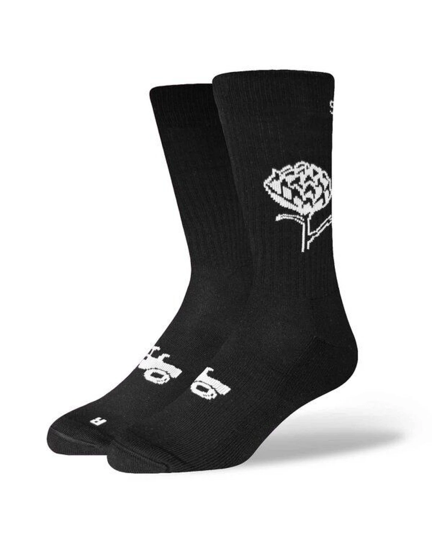 SOXN KOLA SCHWARZ ODER LILA / Traktor Socken aus Bio-Baumwolle / Made in Germany – Ansicht 3