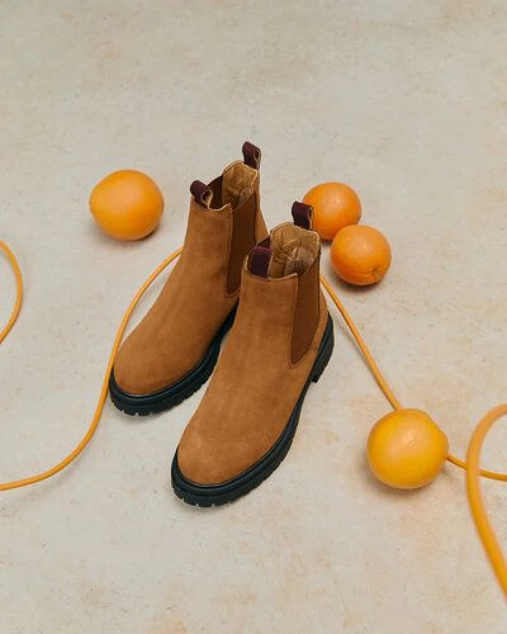 Jutelaune Mischa Brown Chelsea Boots