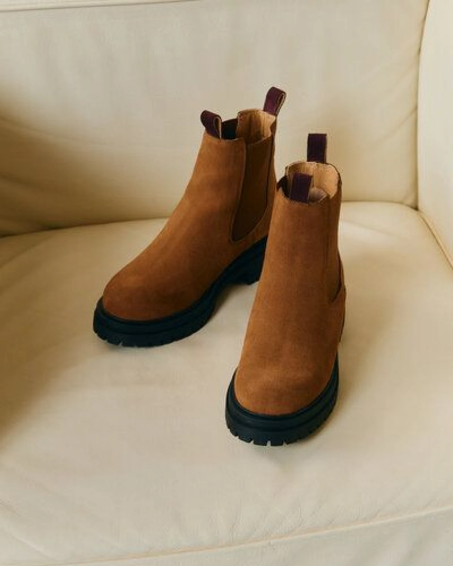 Jutelaune Mischa Brown Chelsea Boots – Ansicht 2