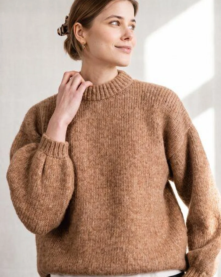 Jyoti - Fair Works Baby-Alpaka Pullover Lupuna