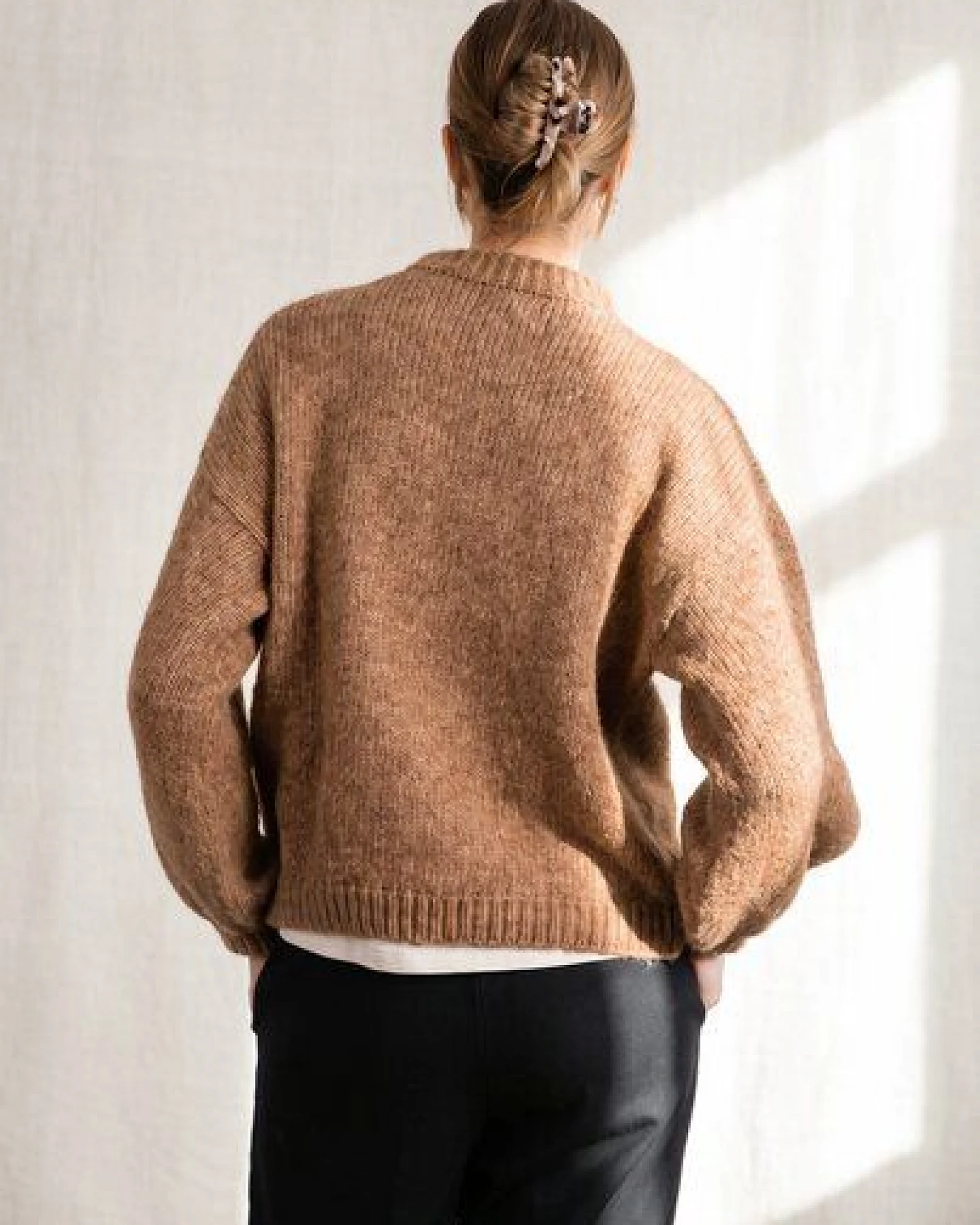 Jyoti - Fair Works Baby-Alpaka Pullover Lupuna – Ansicht 4