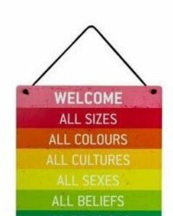 WERKHAUS Deko - Schild WELCOME A4