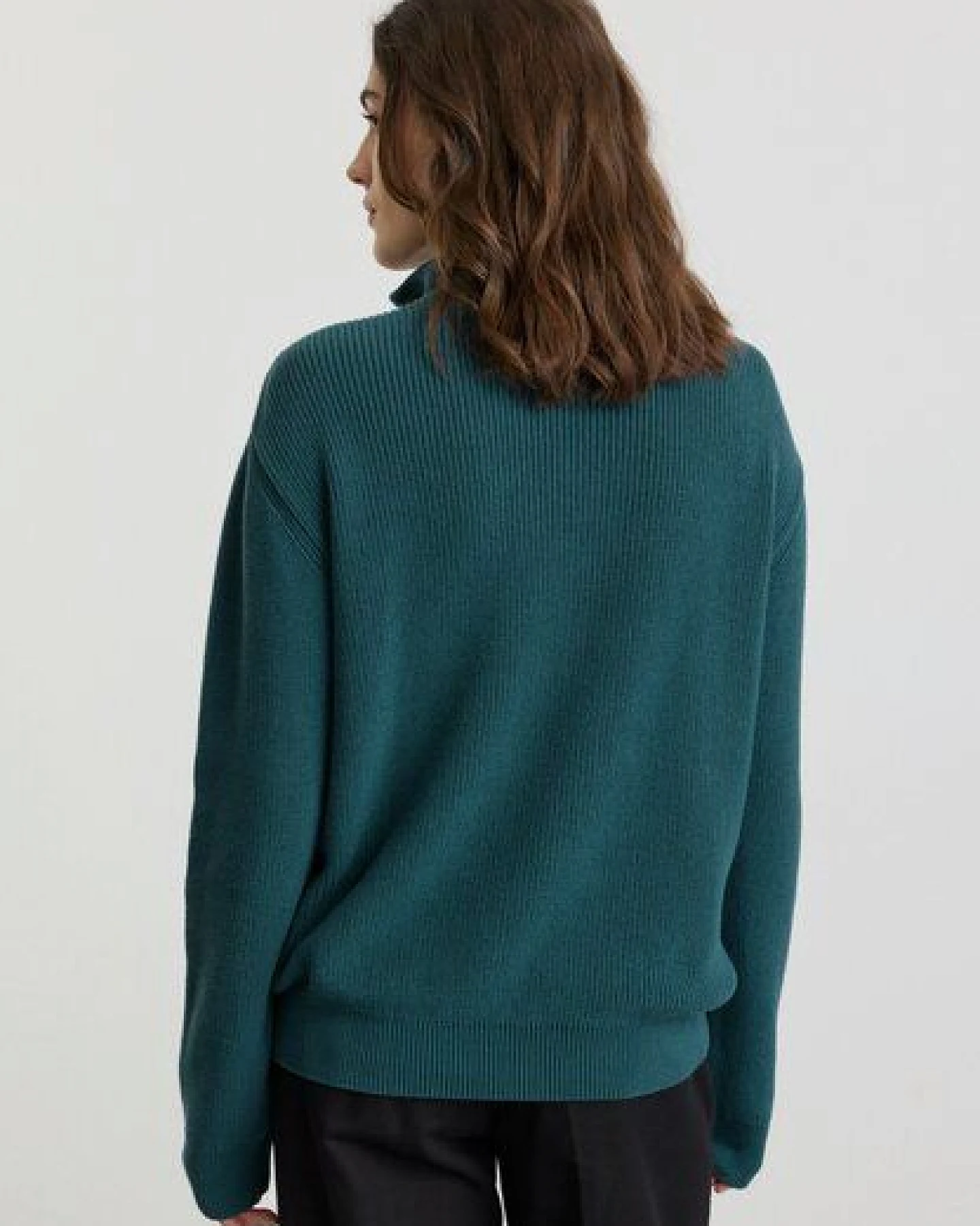 Damen Stricktroyer aus Baumwolle - NIGELLA - recolution – Ansicht 4