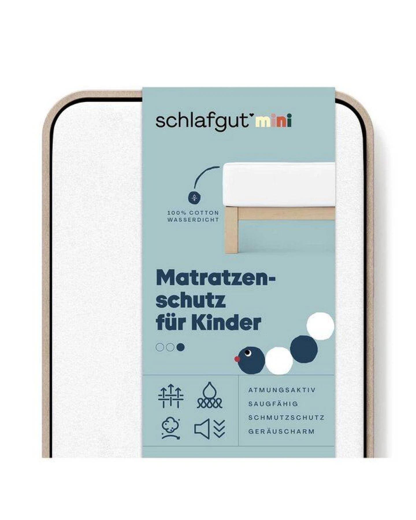 Schlafgut Wasserdichter Matratzenschoner Baselayer Pro - Made in Germany – Ansicht 2