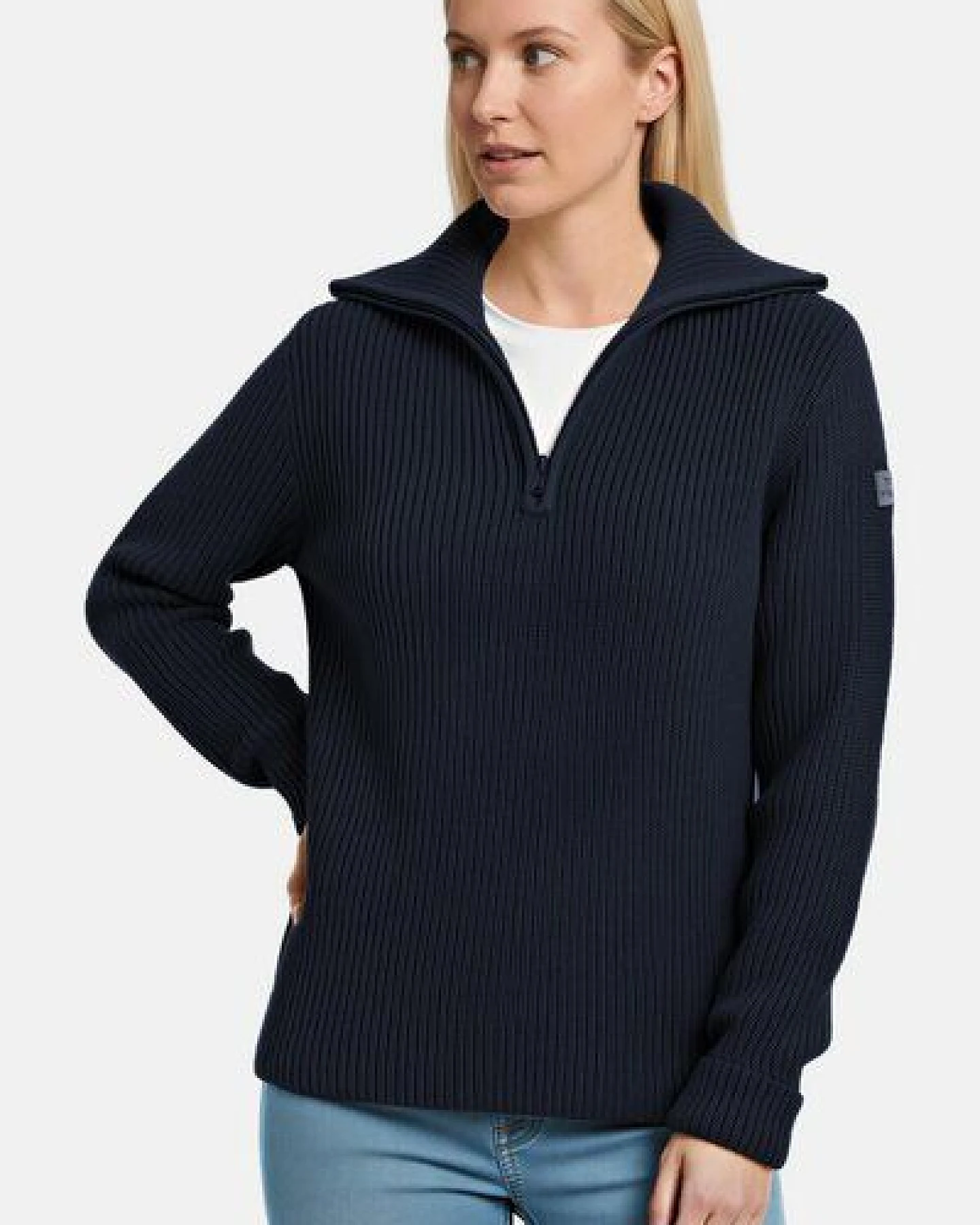 Hanseheld Damen Troyer Merino Wolle GOTS – Ansicht 3