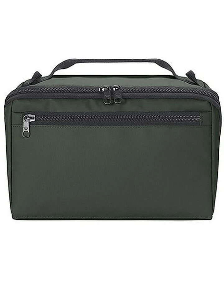 Halfar Kulturtasche Reißverschlusstasche aus recyeltem Polyester für viele Einsatzbereiche