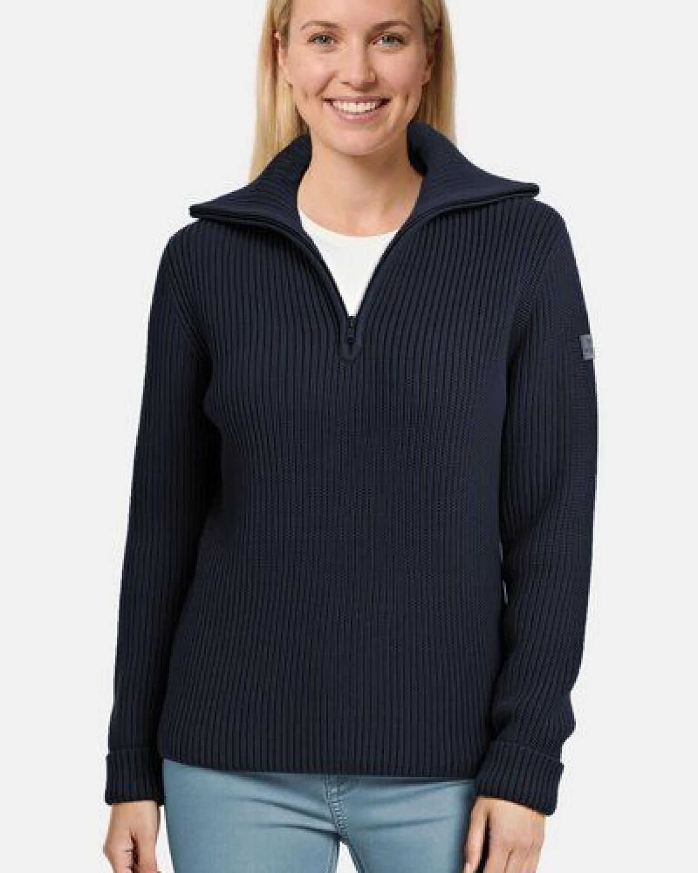 Hanseheld Damen Troyer Merino Wolle GOTS – Ansicht 2
