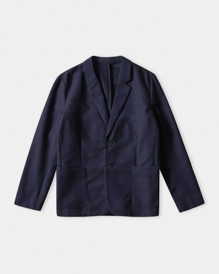About Companions Herren Blazer ENVER Eco Structure Navy