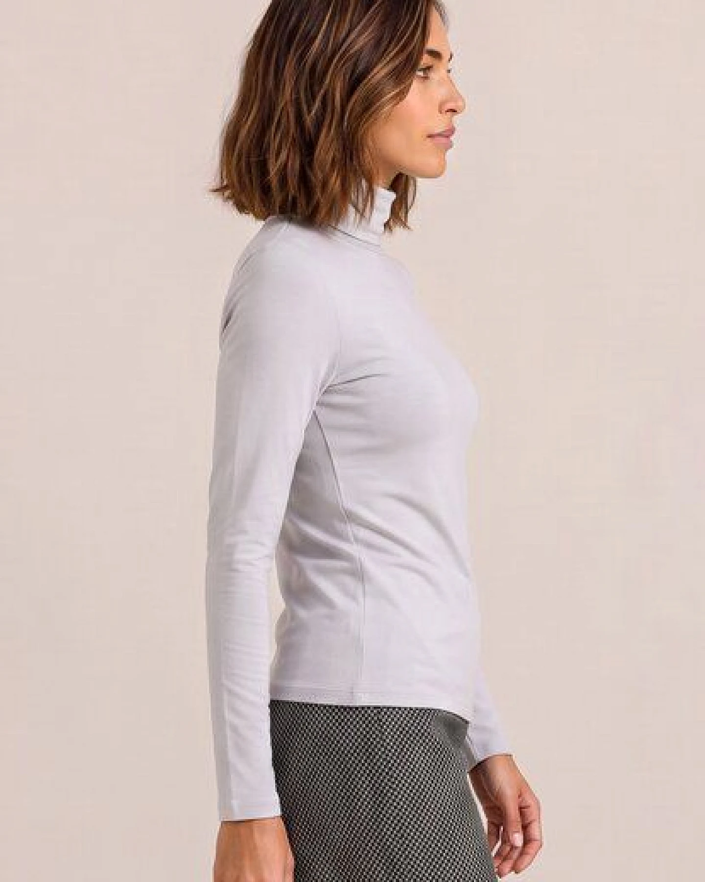 LANA Organic Rollkragenpullover, Modell Anna – Ansicht 3