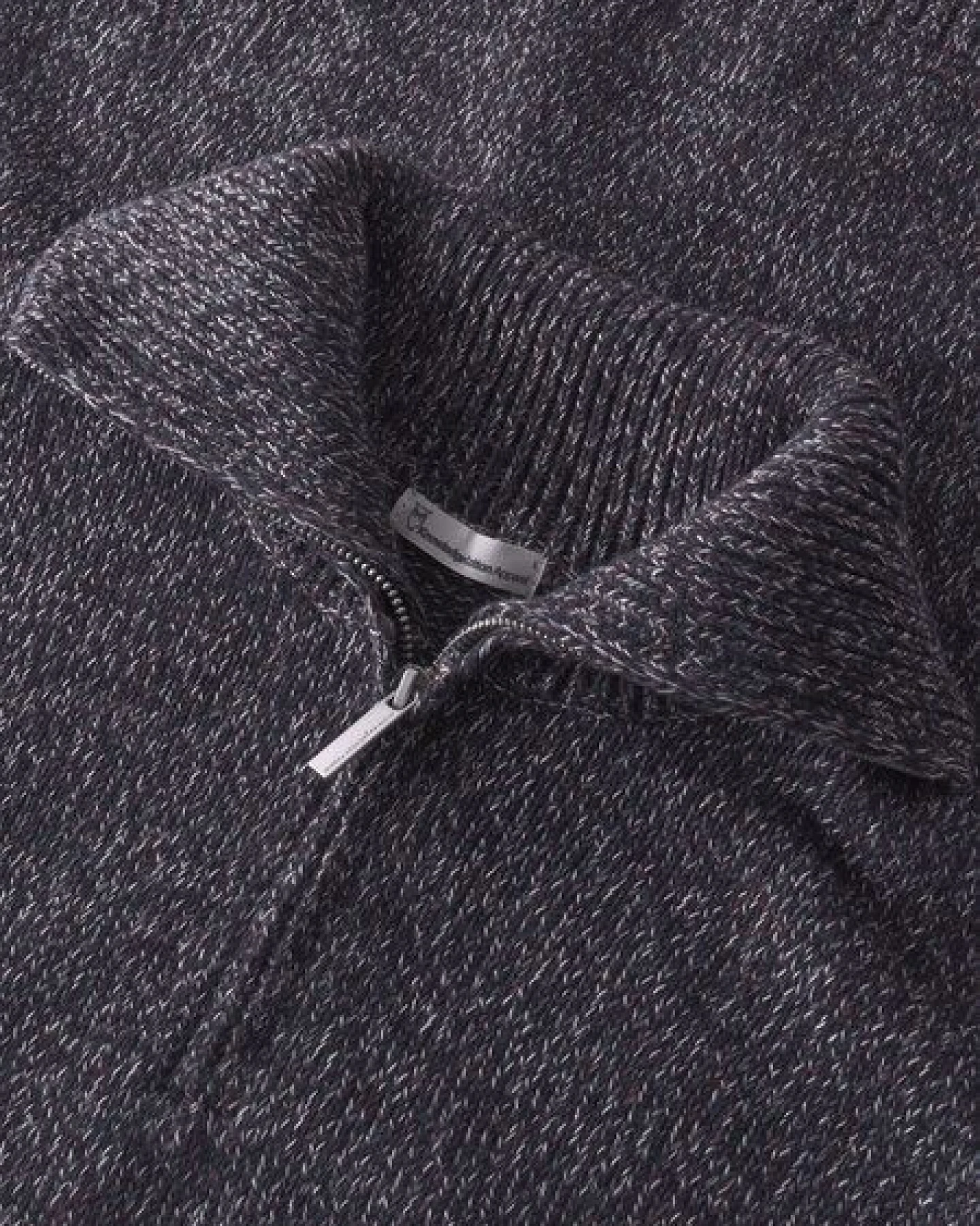 KnowledgeCotton Apparel Strickpullover Quater zip sweater – Ansicht 3
