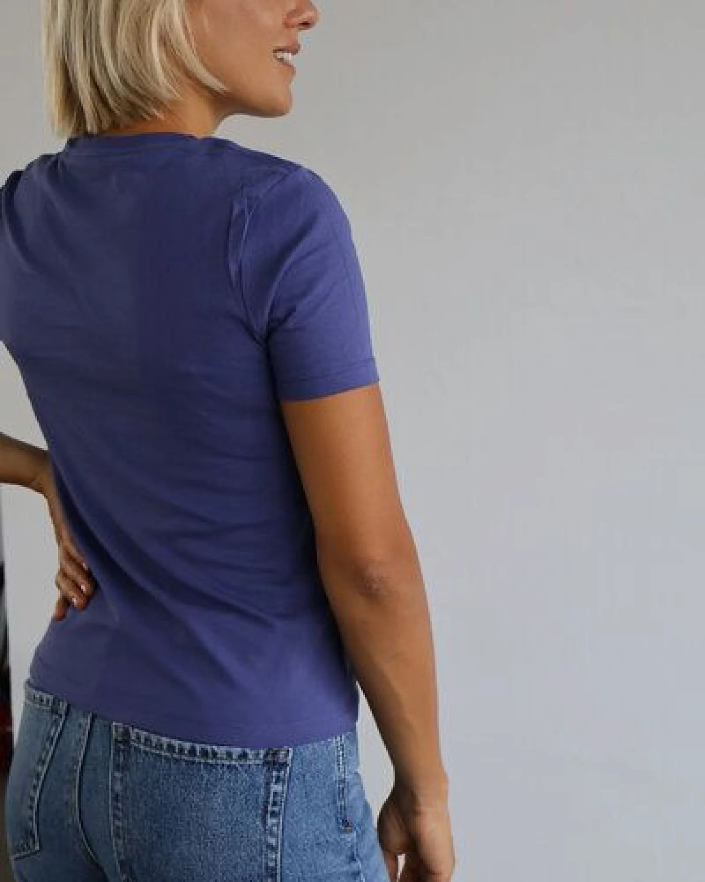 Kultgut Unterziehshirt extra tailliert aus Biobaumwolle / Atmungsaktiv& hautfreundlich – Ansicht 2
