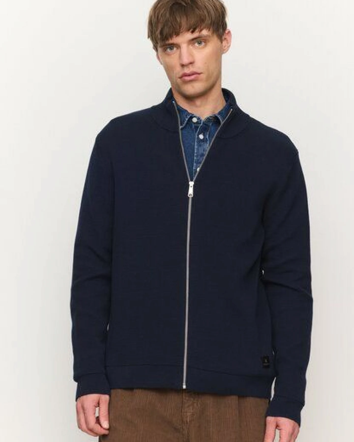 Herren Strickcardigan aus Baumwolle - TARRAGON - recolution – Ansicht 2
