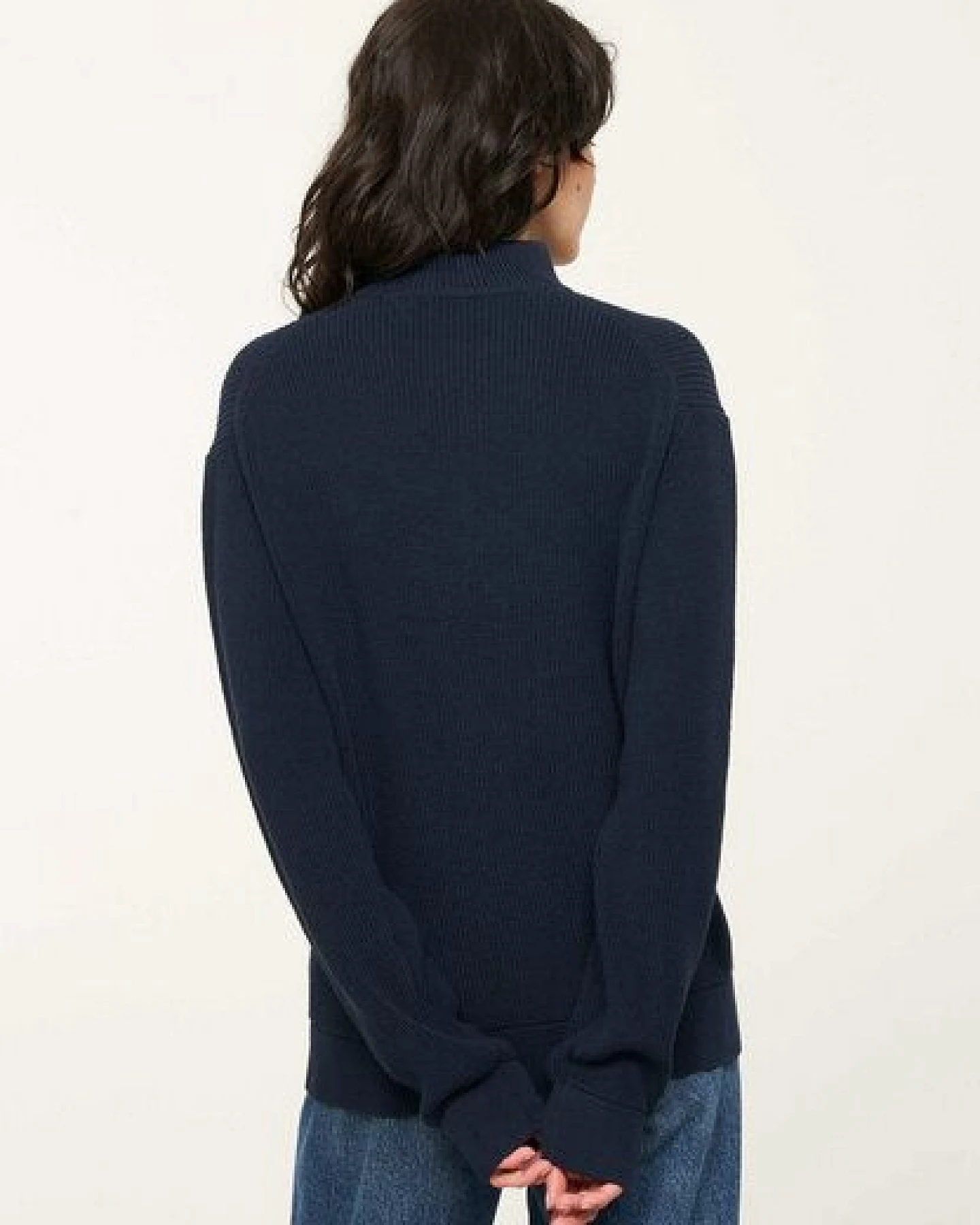 Damen Stricktroyer aus Baumwolle - NIGELLA - recolution – Ansicht 4