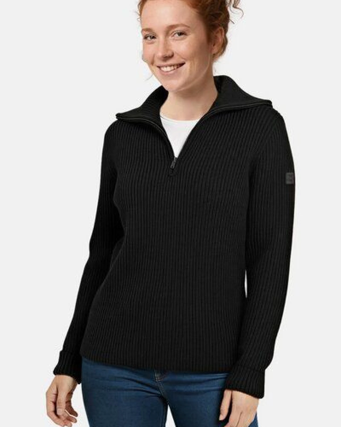 Hanseheld Damen Troyer Merino Wolle GOTS – Ansicht 2