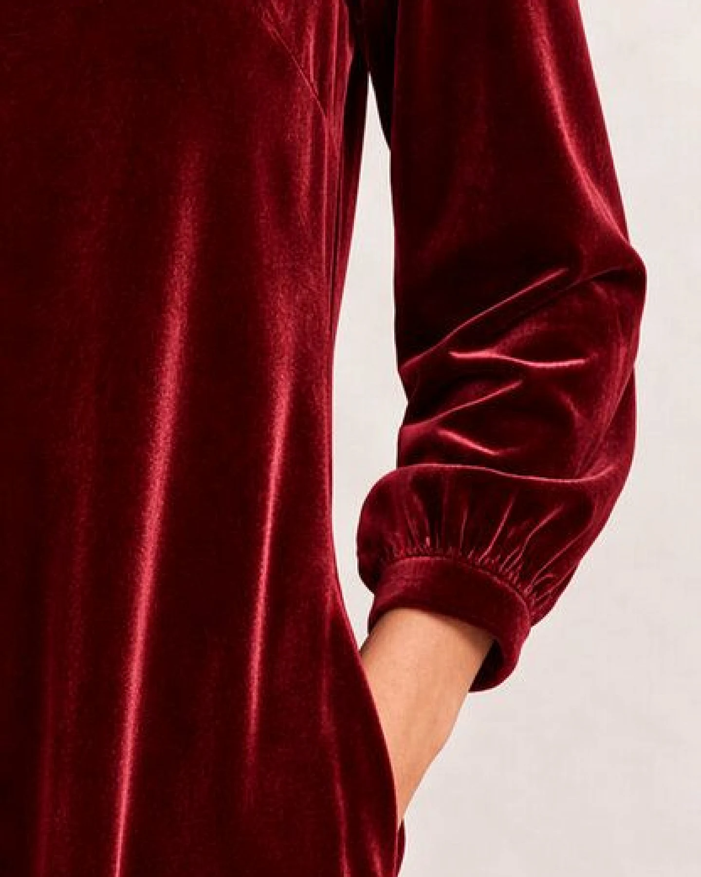 LANA Organic Samtkleid, Modell Isolde – Ansicht 4