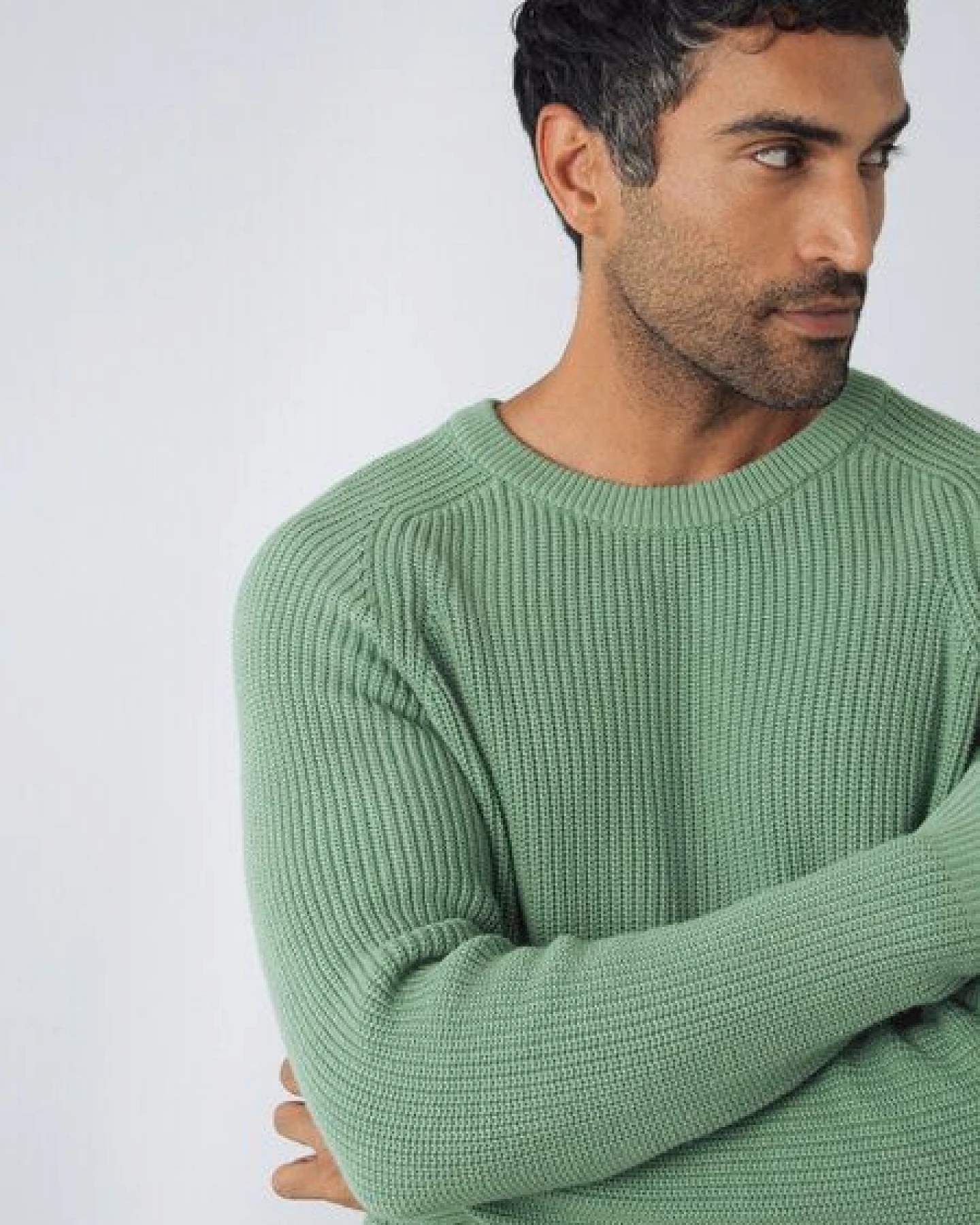 Honest Basics Herren Strickpullover aus 100% Bio-Baumwolle – Ansicht 3