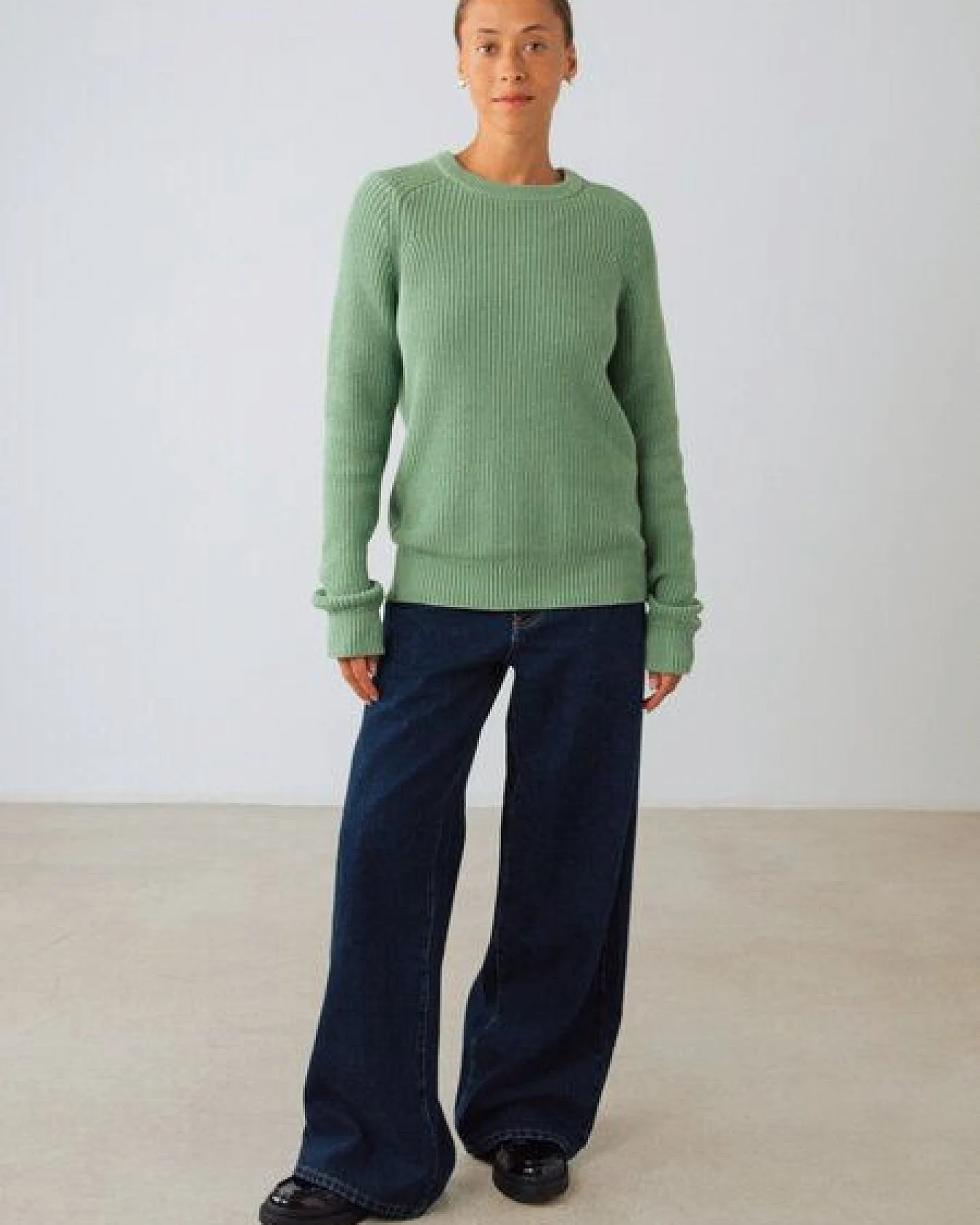 Honest Basics Damen Strickpullover aus 100% Bio-Baumwolle – Ansicht 4