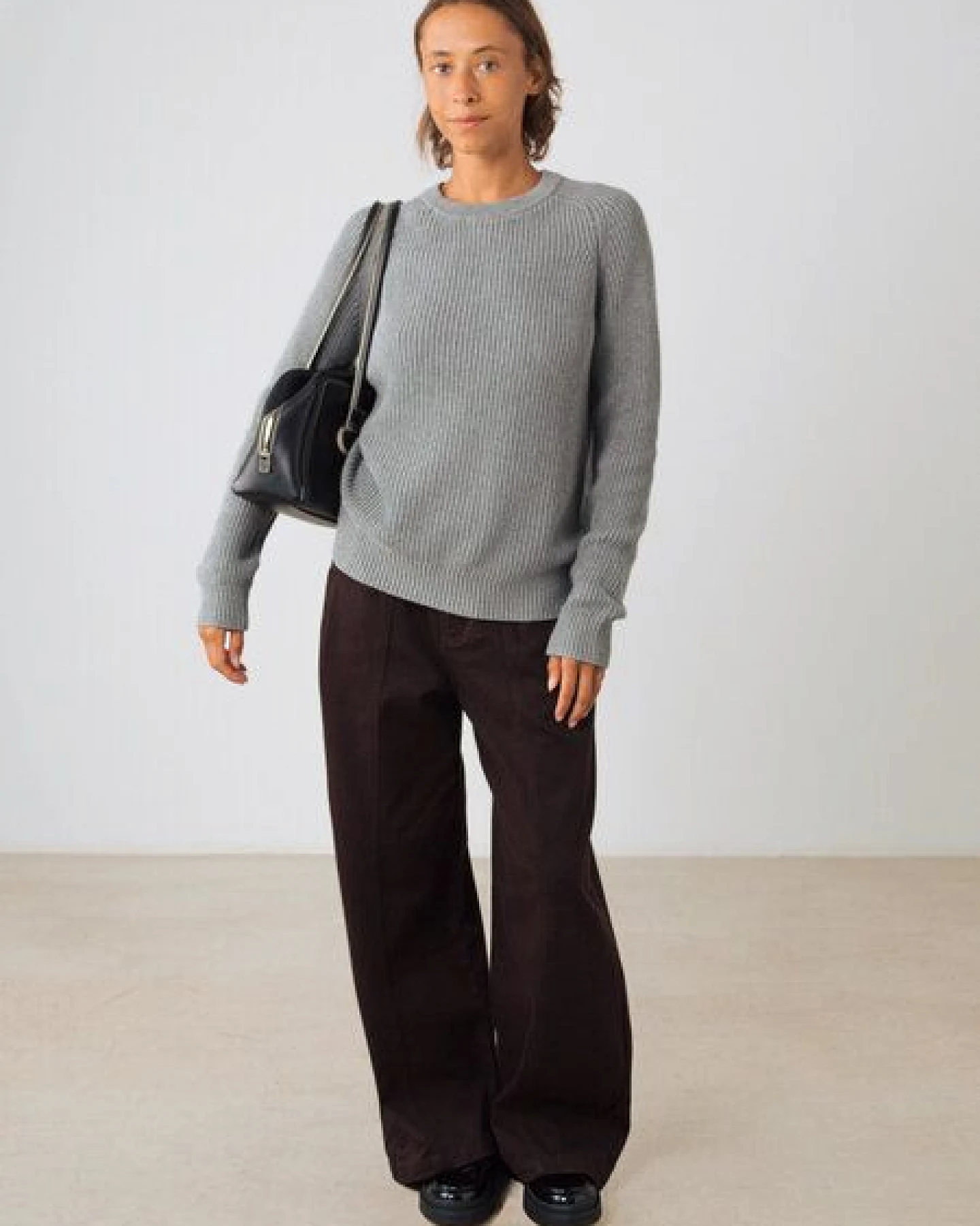 Honest Basics Damen Strickpullover aus 100% Bio-Baumwolle – Ansicht 2