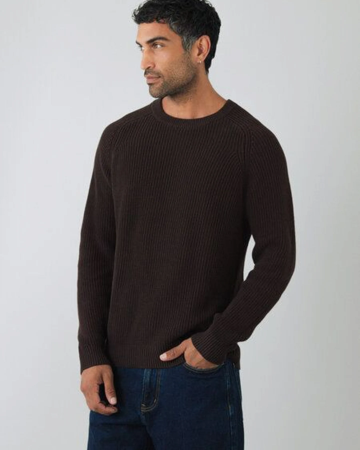 Honest Basics Herren Strickpullover aus 100% Bio-Baumwolle – Ansicht 2