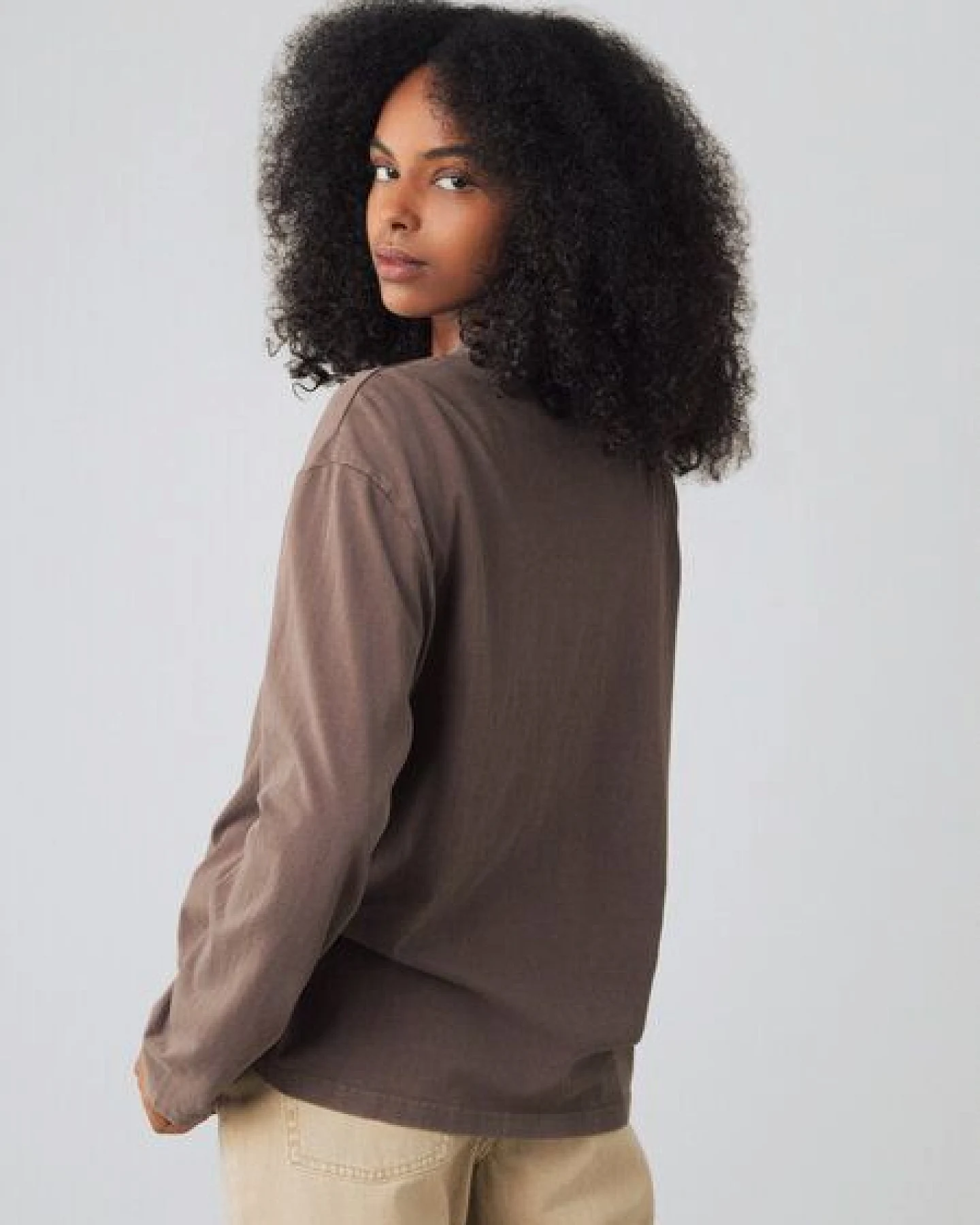 Honest Basics OG Langarmshirt aus Bio- und recycelter Baumwolle – Ansicht 4